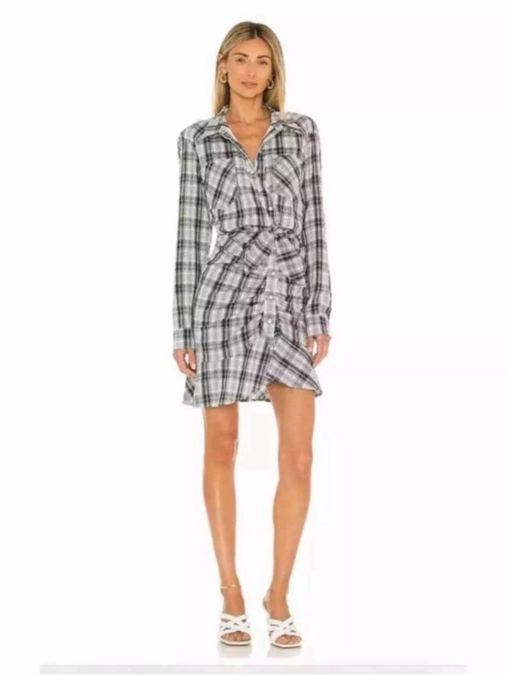 Veronica Beard Valle Plaid Minidress Size 6 EUC